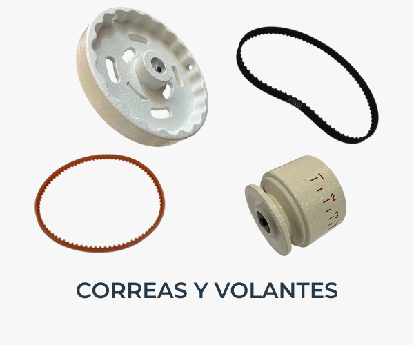 Correas y volantes